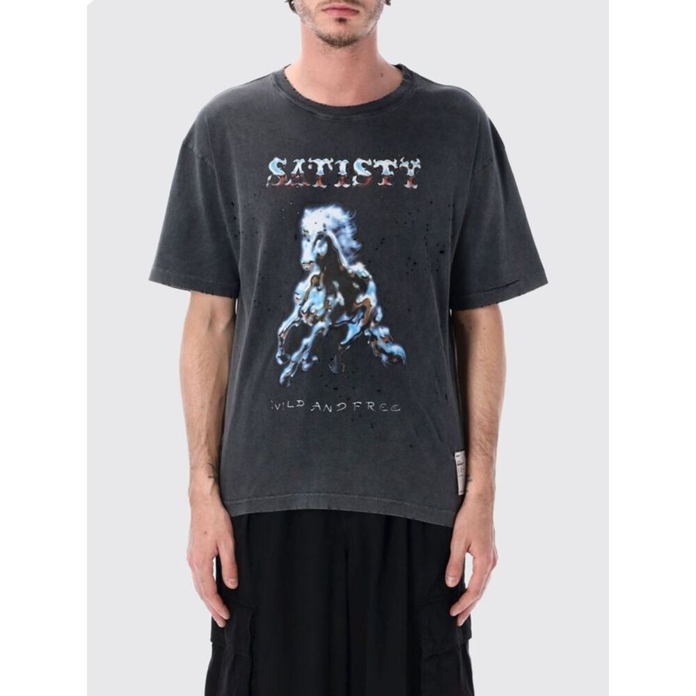 Satisfy T-Shirt Men Charcoal